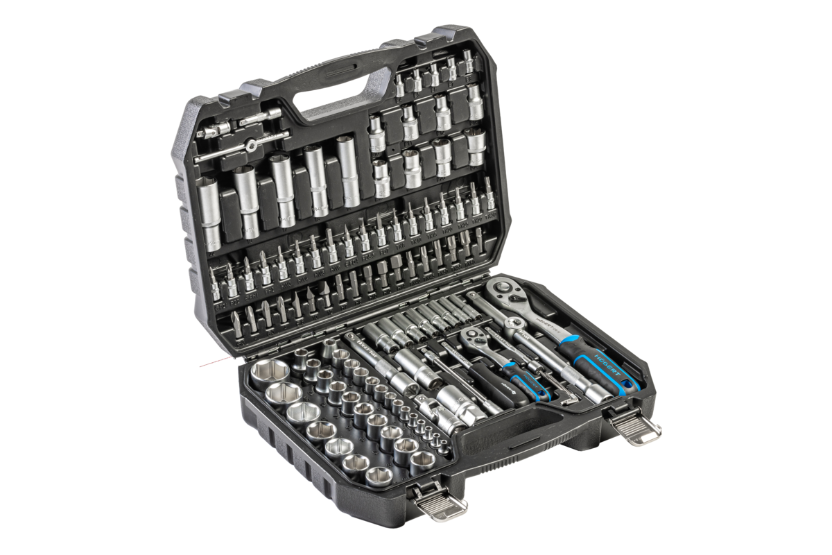Tool set 112 pcs, CrV steel, ratchet handle 72 T ��