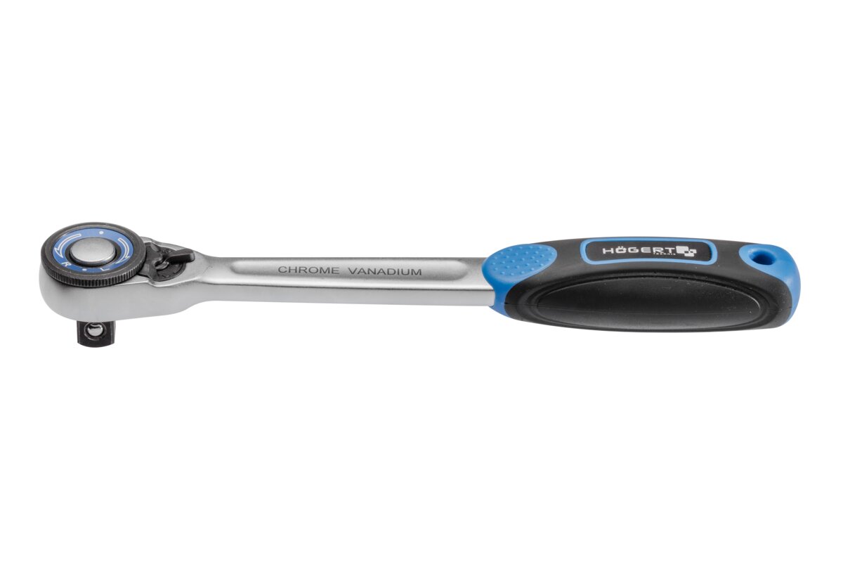 Straight Ratchet handle 1/2?, 72T, CrMo steel