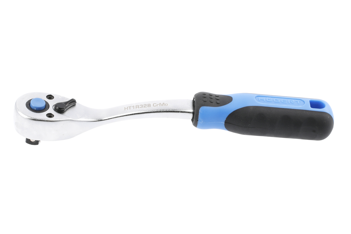 Ratchet handle 3/8?, 72T, CrV steel, quick release