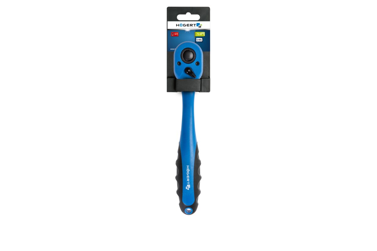 Hogert Composite ratchet handle 1/4”, PP handle