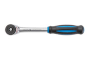 Swivel Ratchet handle 1/4?,60T, CrMo steel