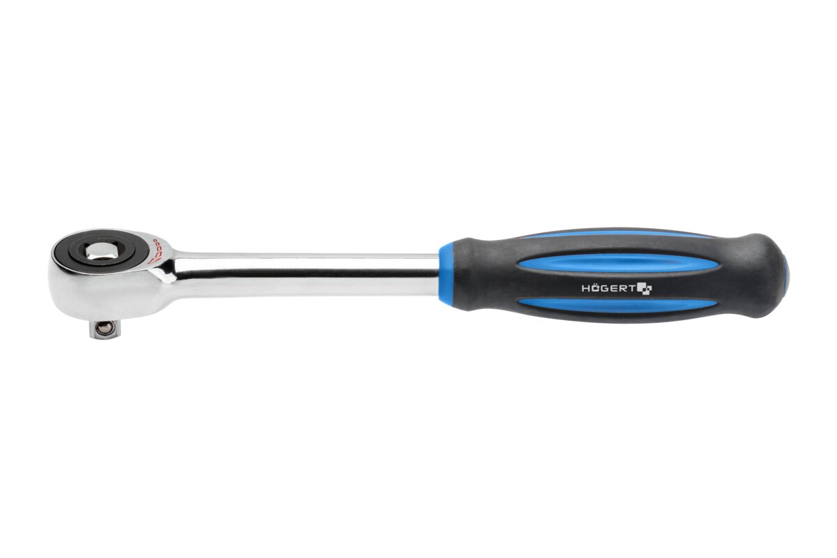 Rotated ratchet handle 1/2?, 60 teeth, CrMo