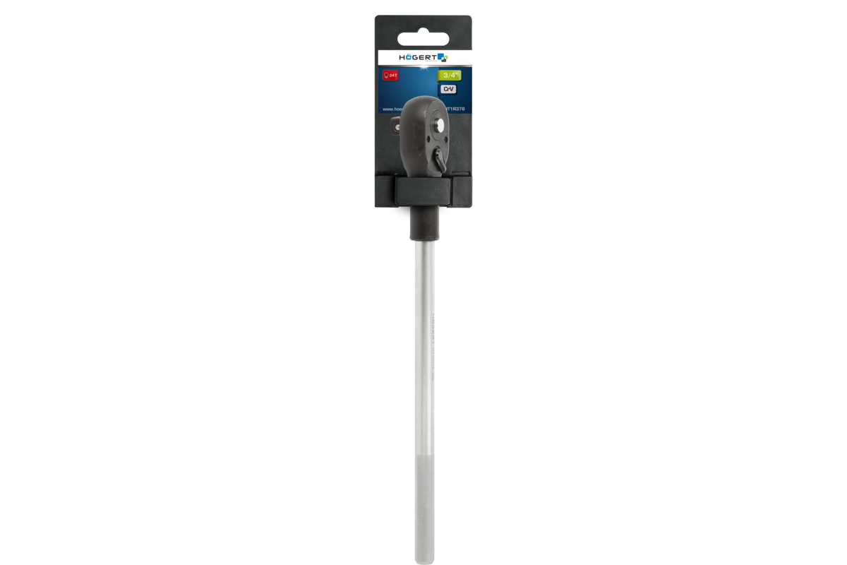 Hogert 3/4" Ratchet handle 3/4", 24T