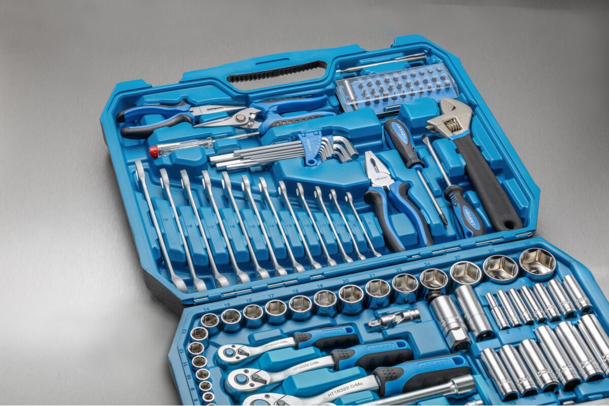 Toolkit 131 pcs., 1/2?, 3/8? 1/4