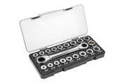 Ratchet ring spanner with sockets