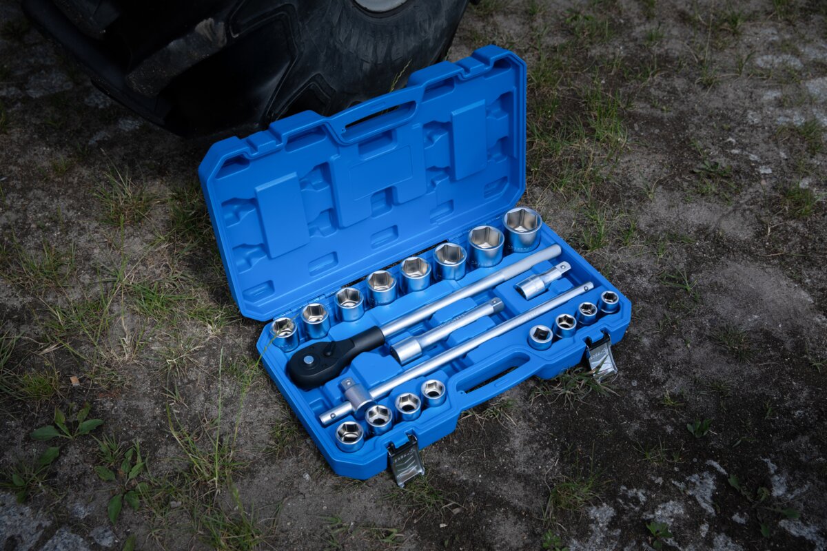 Tool set 21 pcs, 3/4