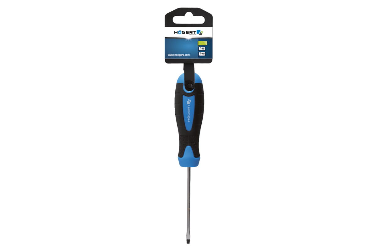 Slotted screwdriver 3 x 75 mm, S2 steel