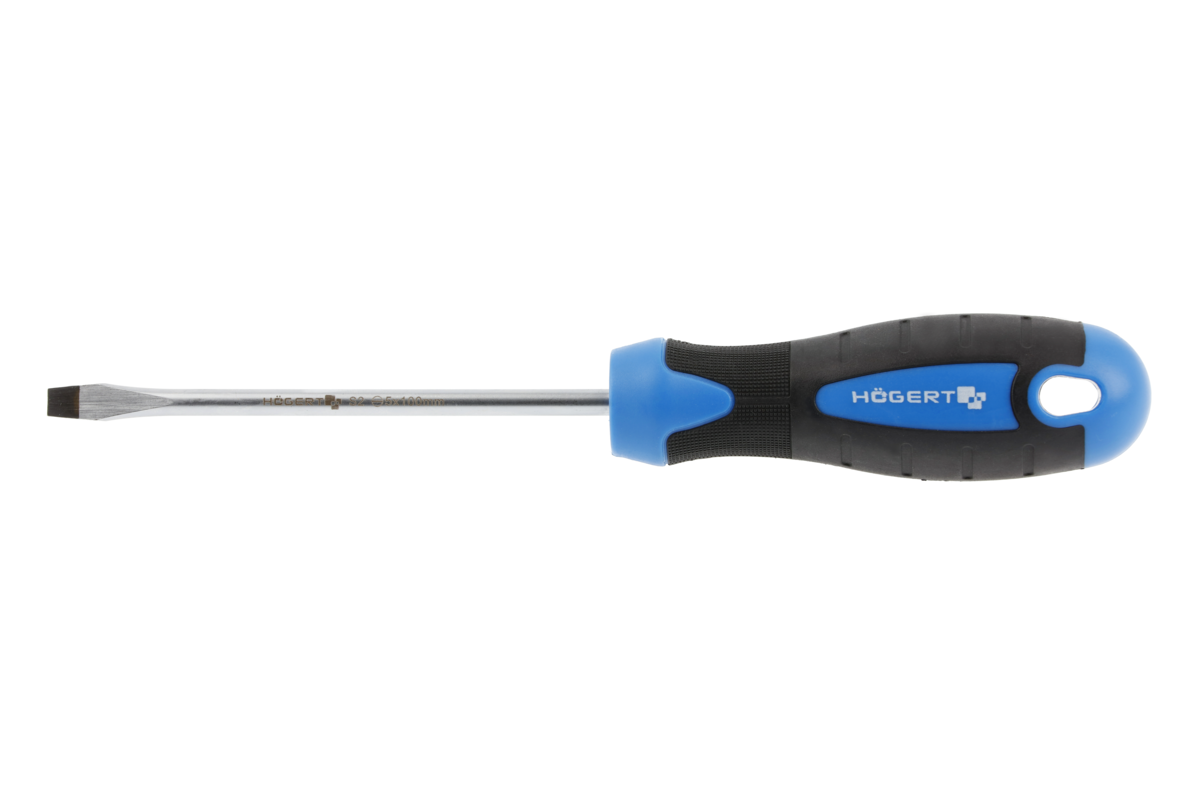 Slotted screwdriver 5 x 100 mm, S2 steel