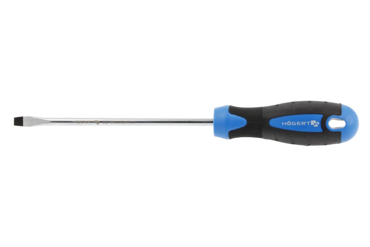 Slotted screwdriver 6,5 x 200 mm, S2 steel