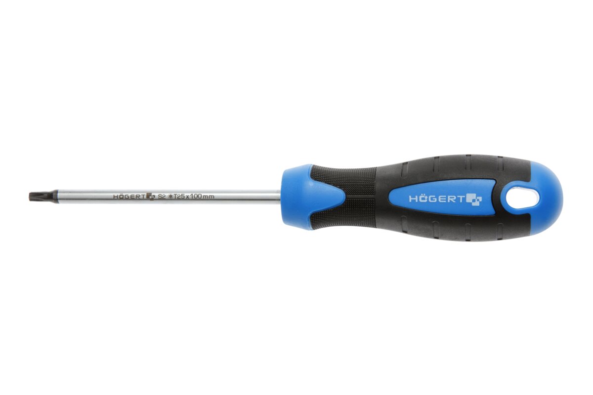 Screwdriver torx T25, 100 mm, S2 steel