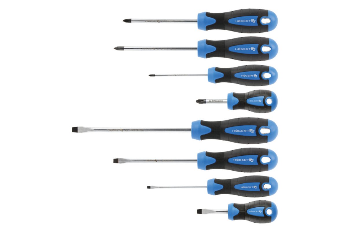 Screwdrivers set 8 pcs. S2