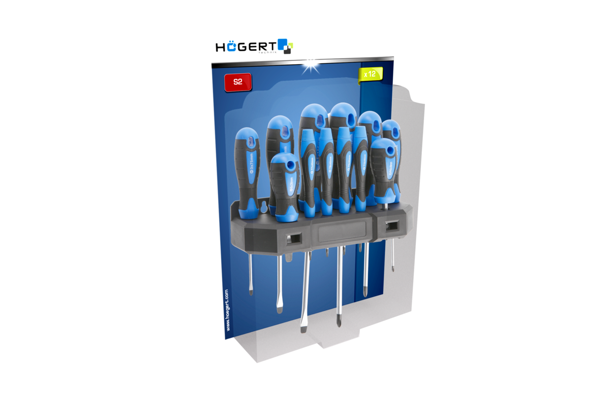 Screwdrivers set 12 pcs