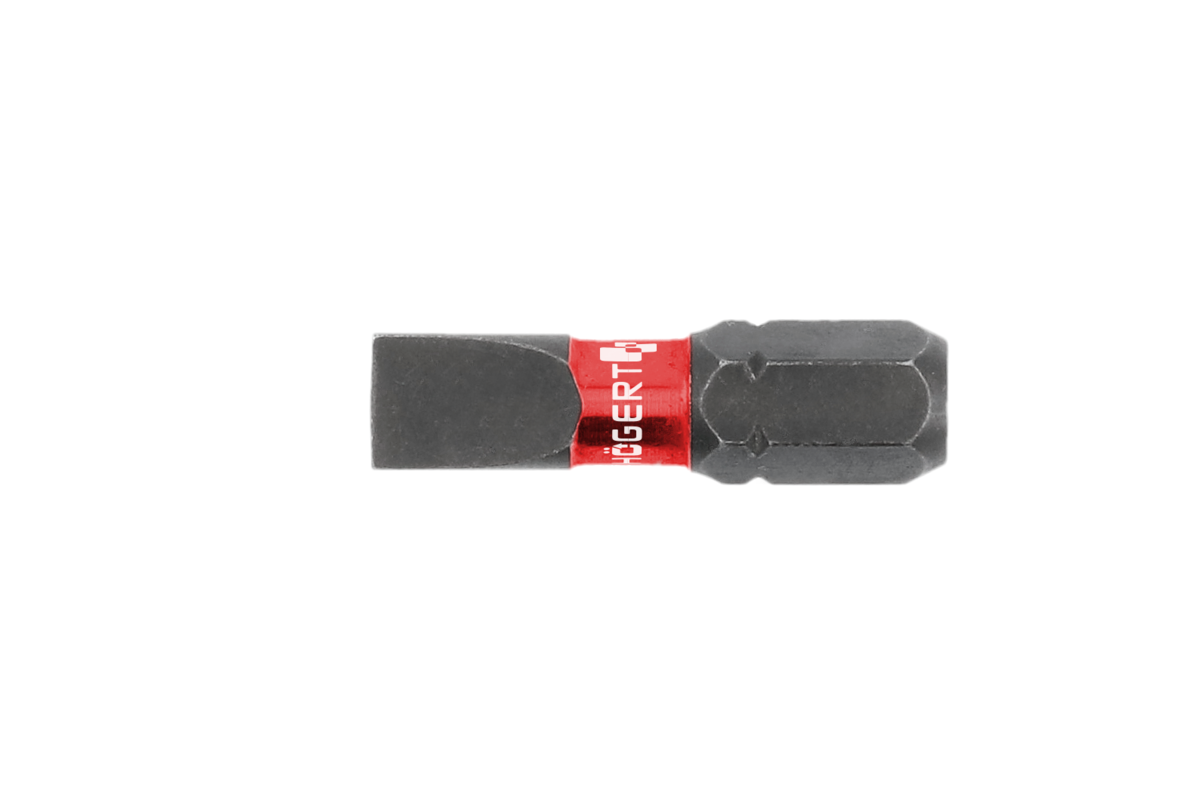 Hogert Power screwdriver bit SL 6 25mm 5 PCS