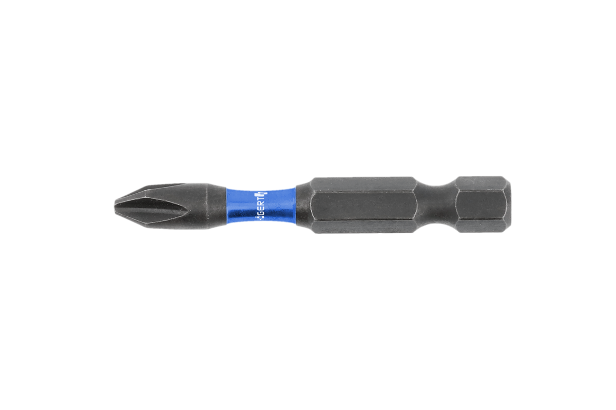 Hogert Power screwdriver bit PH0 50mm 2 PCS