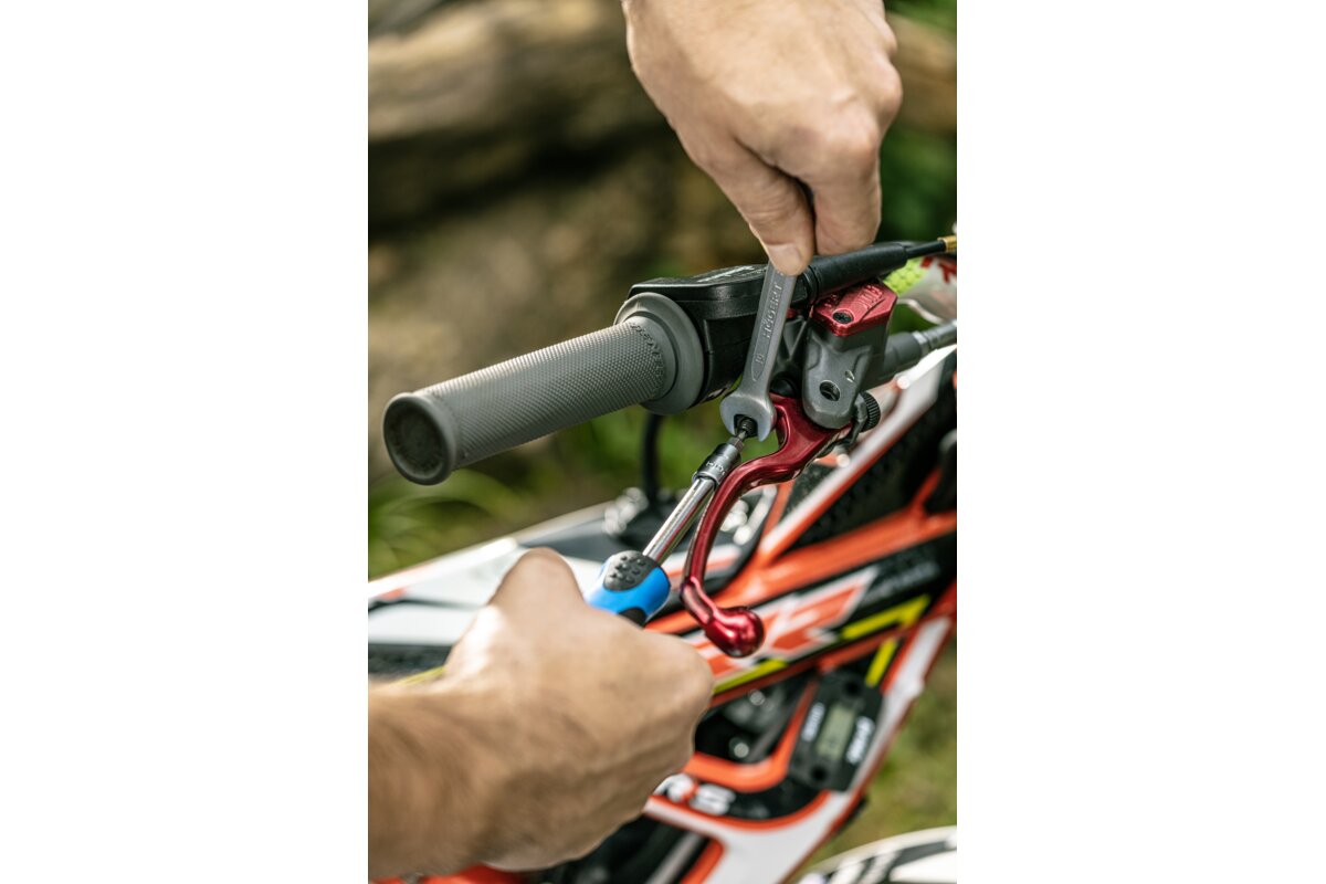Spinner handle 1/4?, 150 mm