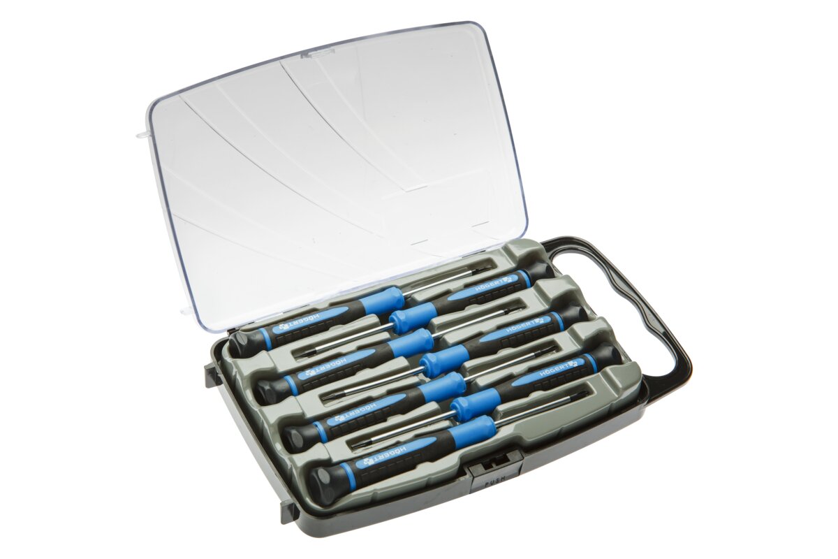 Hogert 7-piece precision screwdriver set