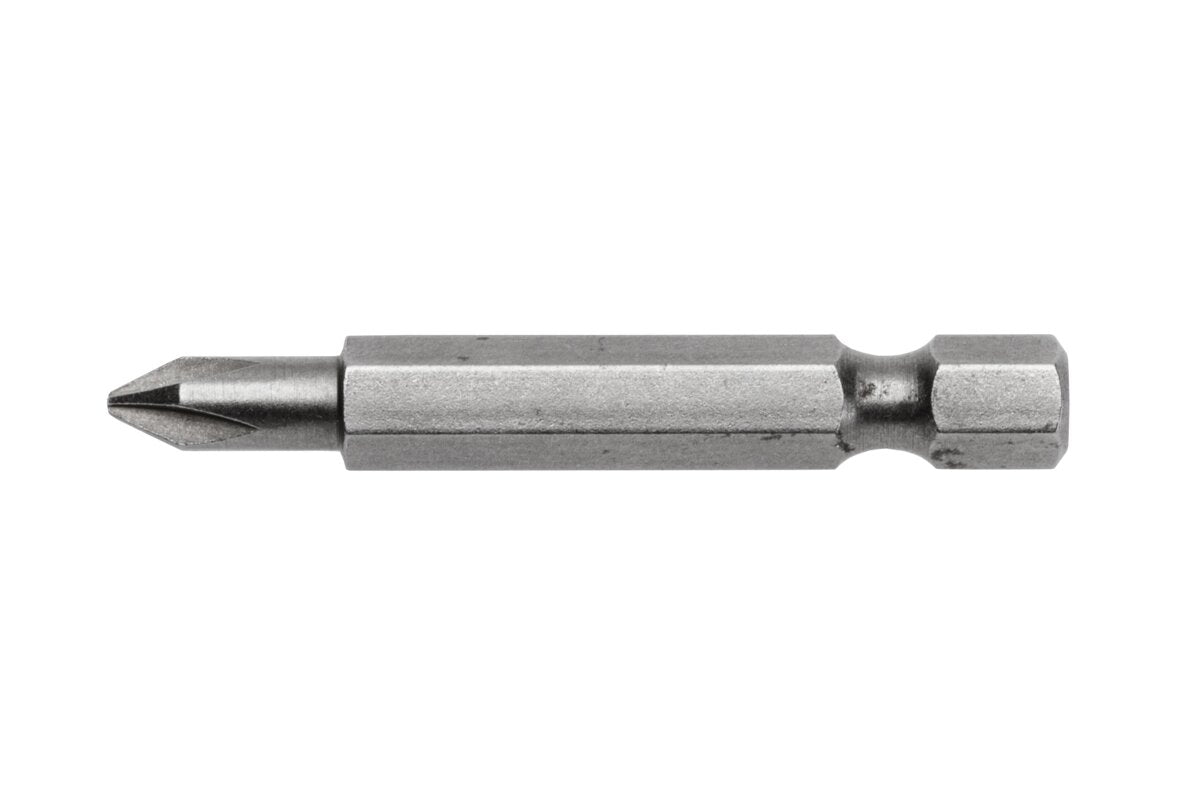 Screwdriver bit, PZ2, 50 mm, 2-piece blister