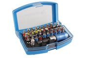 Hogert 32-piece screwdriver bits set, S2 steel