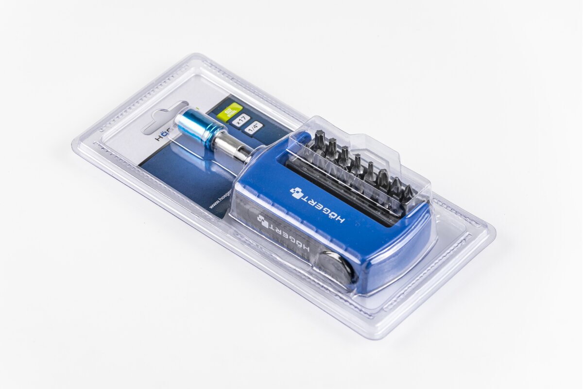 Hogert 17-piece screwdriver bits set