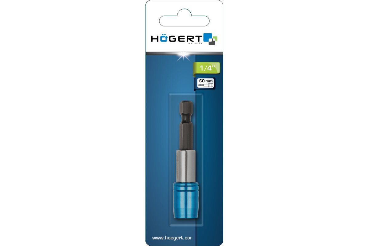 Hogert Magnetic bit holder, 60 mm