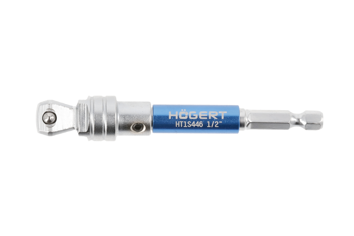 Hogert Adaptador para llaves de vaso, soporte para brocas, 1/2