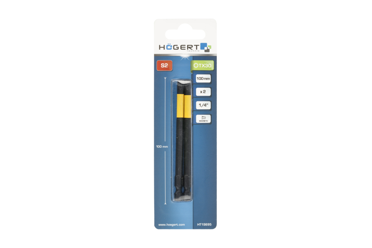 TX 30 Impact Bit 100 mm 2 pcs