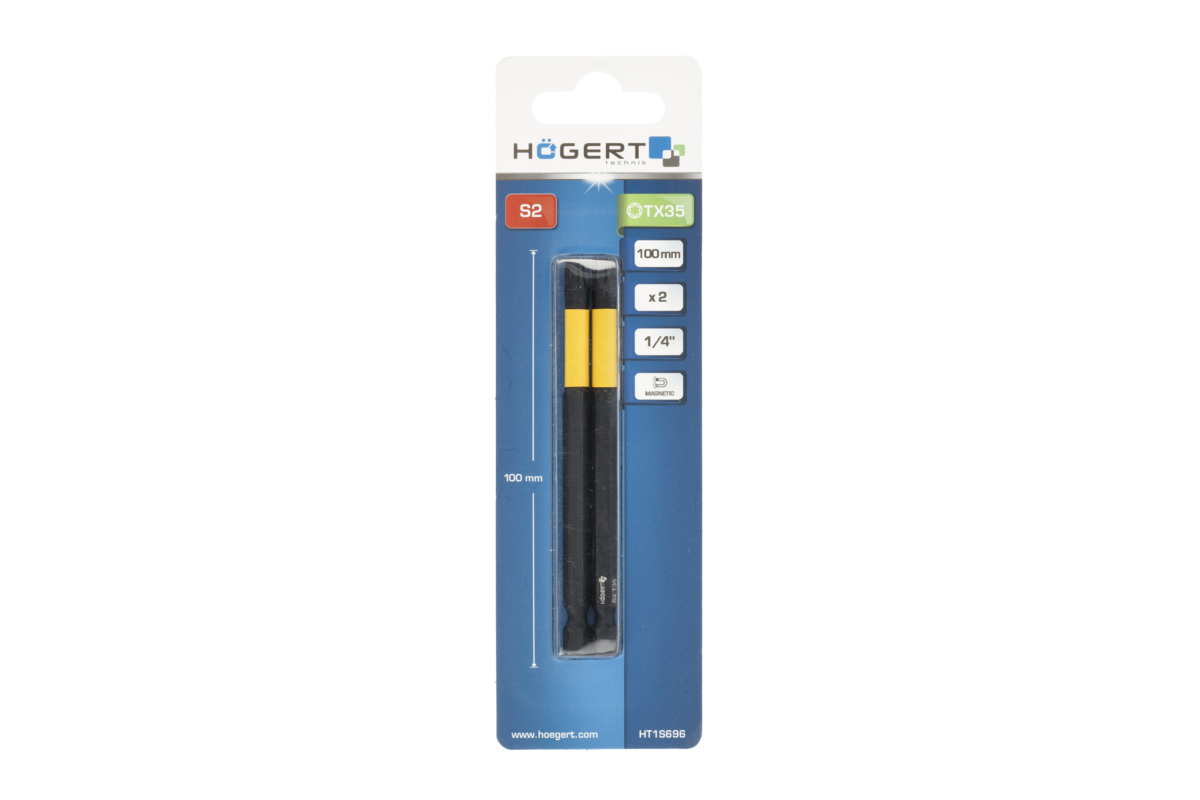 TX 35 Impact Bit 100 mm 2 pcs