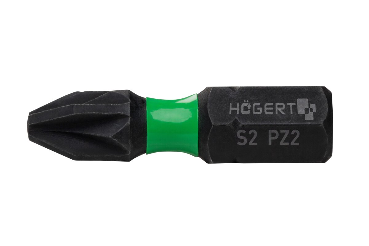Hogert Impact bits 20 pcs PZ2 25 mm