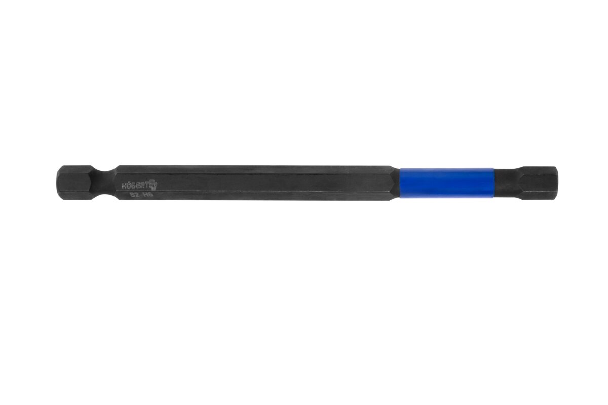 Hogert HEX Impact Bits 6 100 mm blister 2 pcs