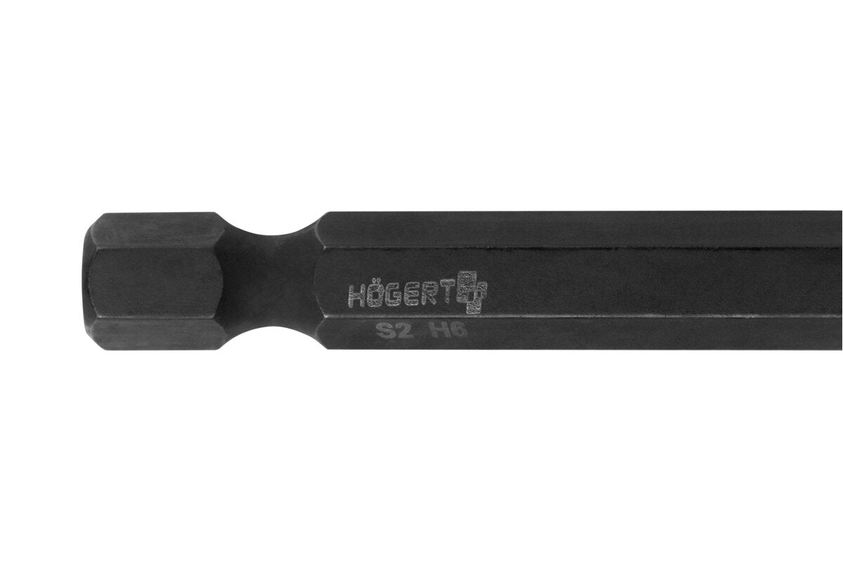 Hogert HEX Impact Bits 6 100 mm blister 2 pcs