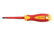 Hogert Insulated screwdriver PZ2 100 mm, 1000 V, S2 steel