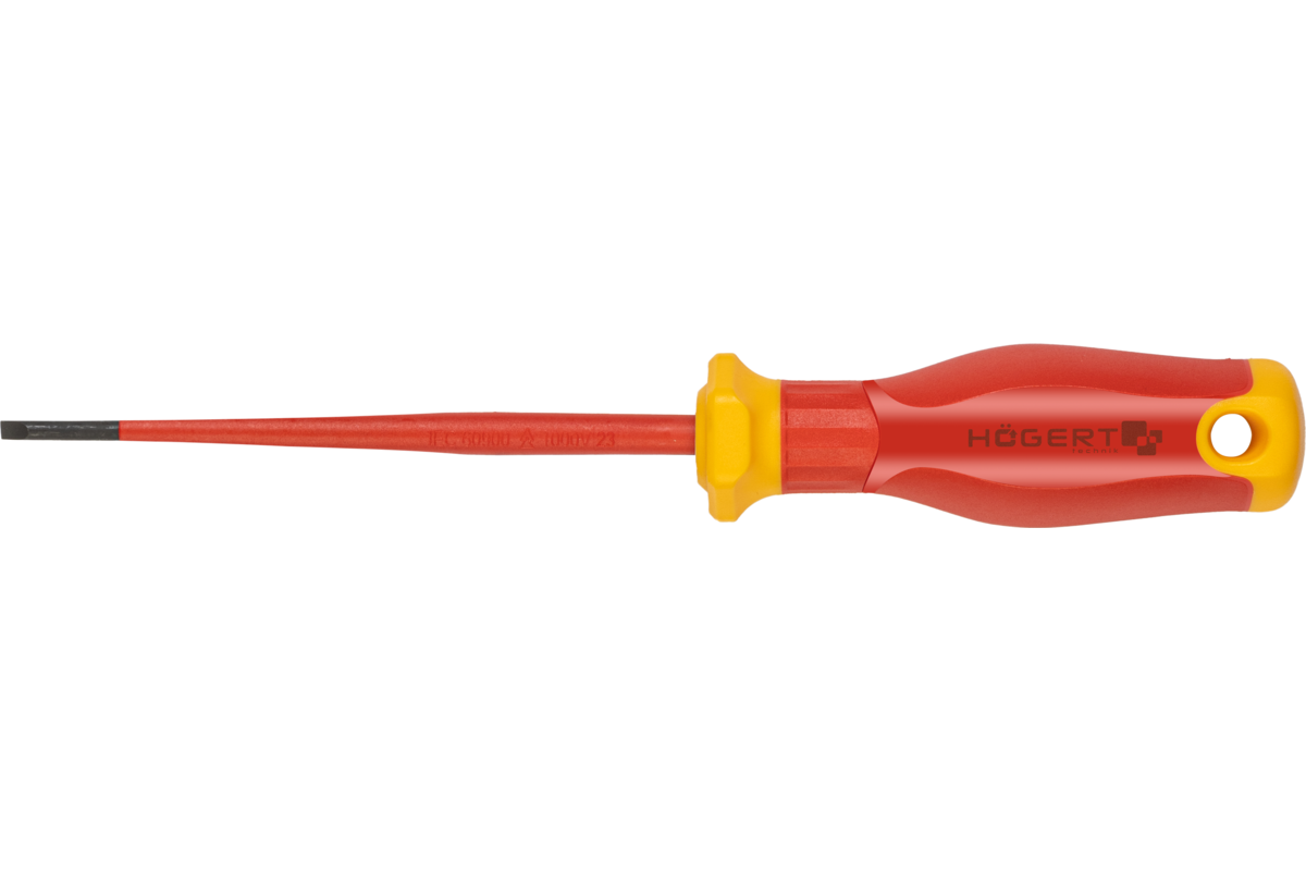 Slotted screwdriver 3×100 mm, 1000V, SLIM, S2