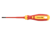 Hogert Insulated slotted screwdriver 5.5×125 mm, 1000 V, CrMo steel
