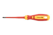 Hogert Insulated screwdriver PZ1 100 mm, 1000 V, CrMo steel