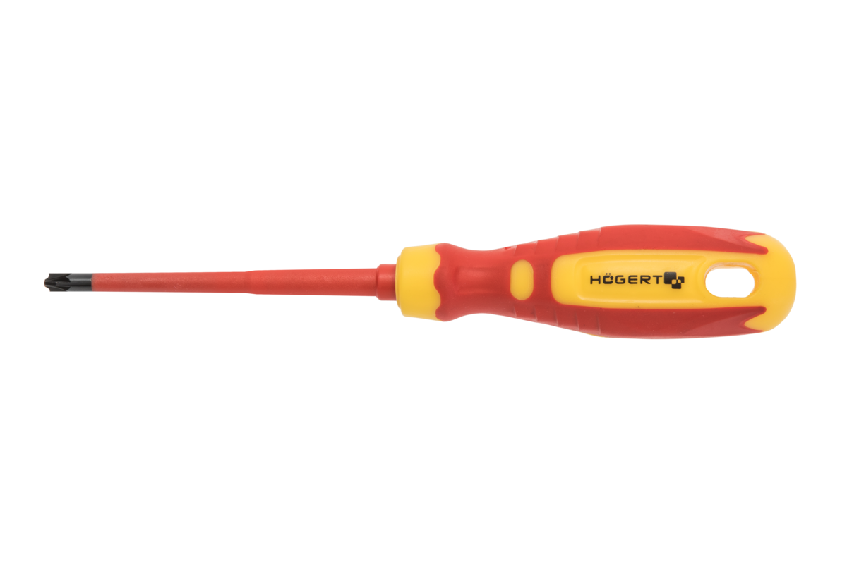 Terminal screwdriver, PH2/SL6 100 mm, 1000 V, CrMo steel