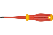 Hogert Phillips Screwdriver, PH2/SL6 100 mm, 1000V, SLIM, S2