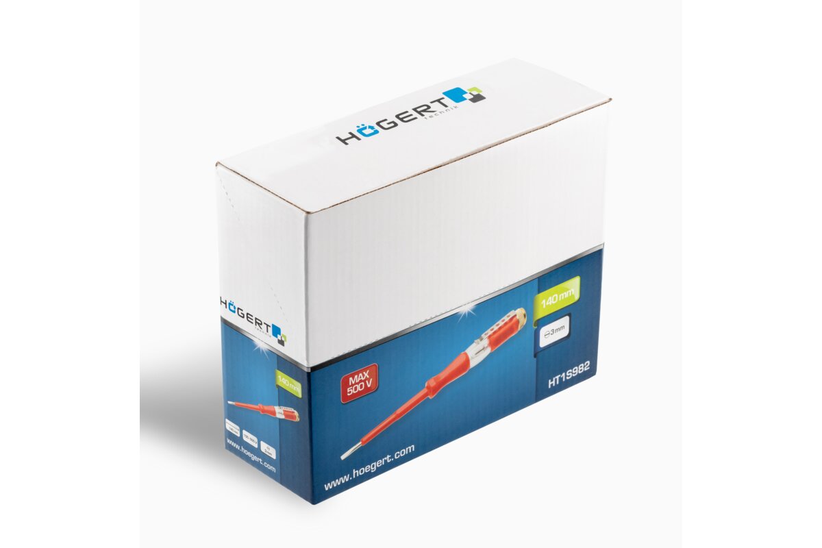 Voltage tester 100-250V, 140 mm