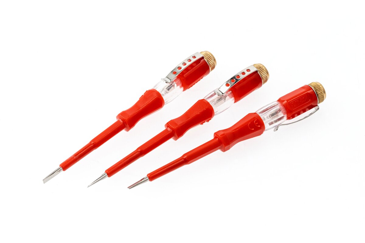 Voltage tester 100-250V, 140 mm