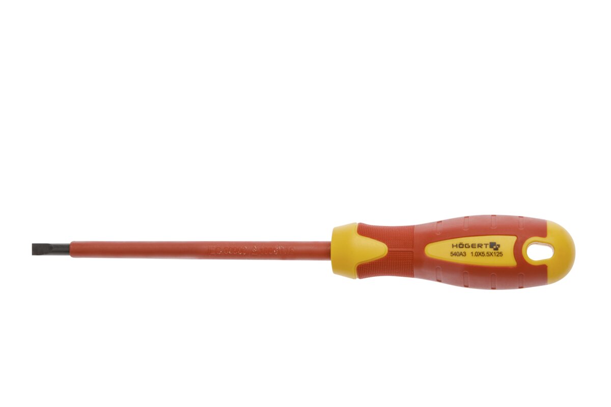 Hogert 2- piece insulated screwdriver set, 1000 V, S2 steel