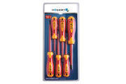 Hogert 6- piece insulated screwdriver set, 1000 V, S2 steel