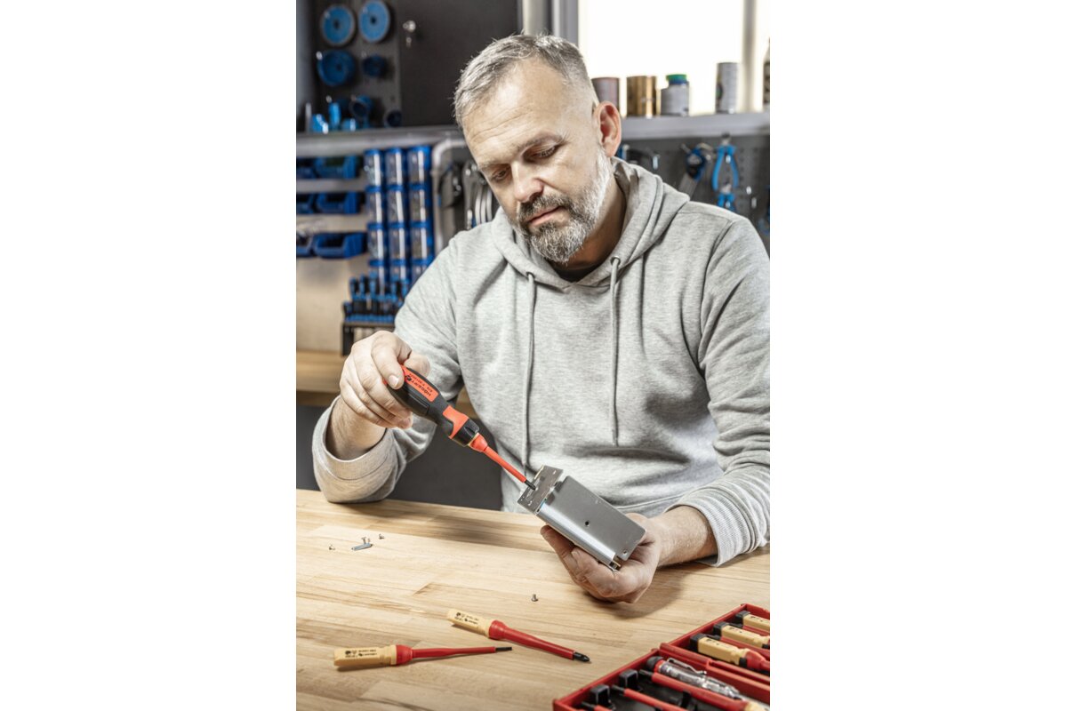 Screwdrivers – set 13 pcs, isolated 1000V