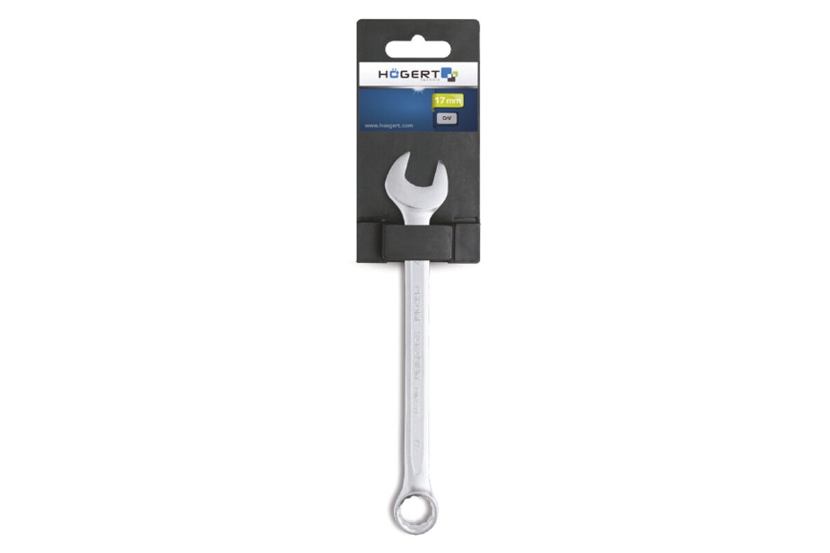Hogert Combination spanner, CrV steel, 6 mm, DIN 3113