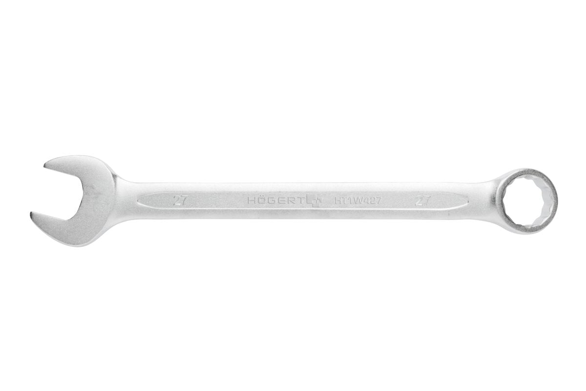 Hogert Combination spanner, CrV steel, 28 mm, DIN 3113