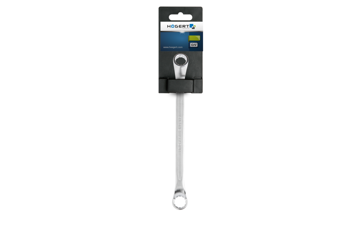 Hogert Bi-hexagonal ring spanners, CrV steel, 14 x 15 mm, DIN 838��
