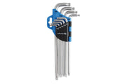 Hogert Hexagonal spanners 9 pcs TORX extra long