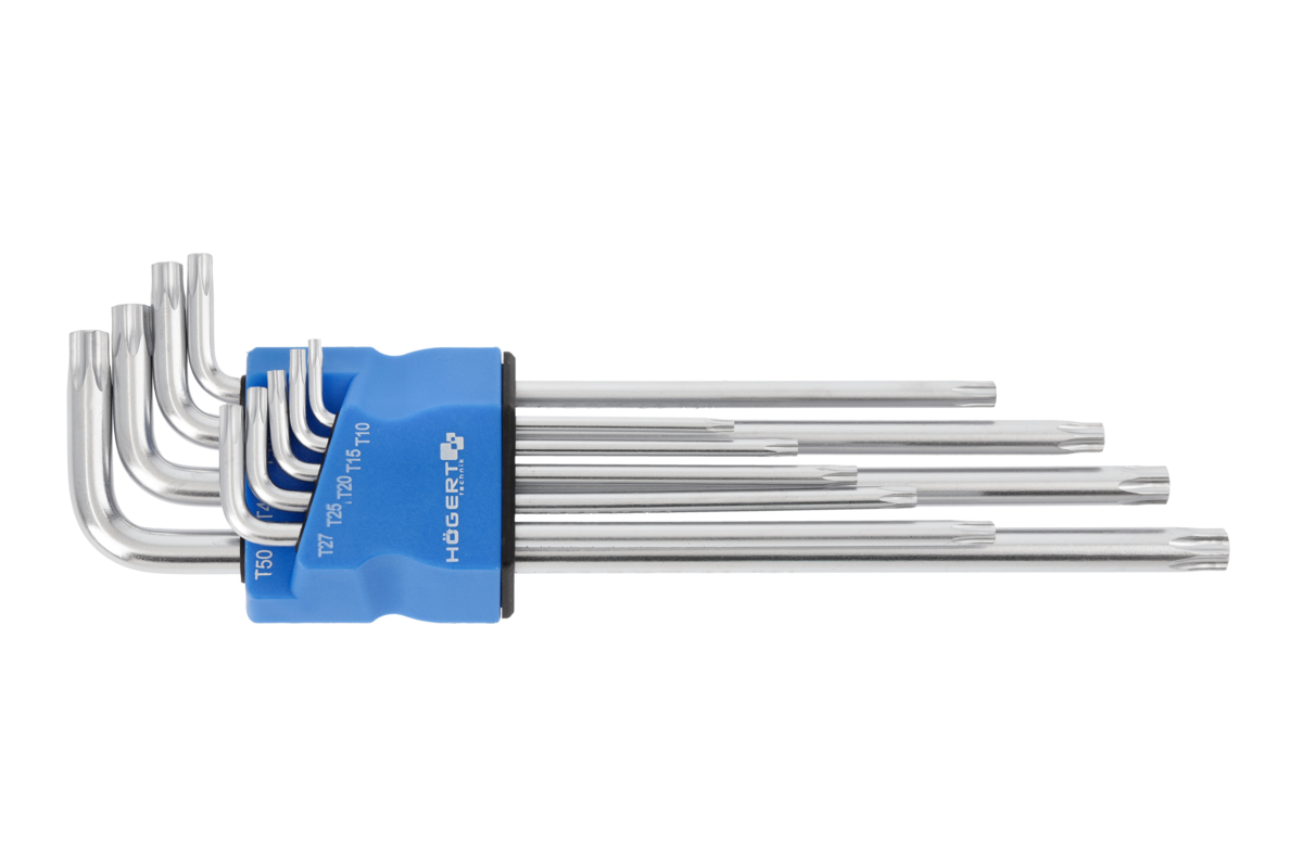 Tamper tor wrenches, extra long