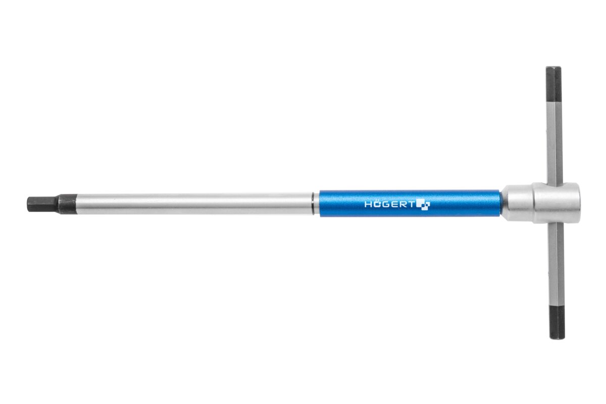 Sliding T-handle hex key, HEX 10 mm