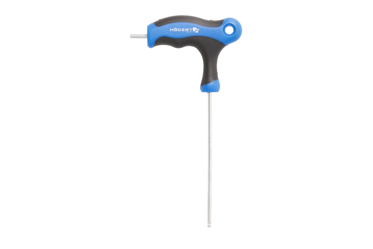 Hogert Hexagonal Wrenches type-T with ball, long 2.5