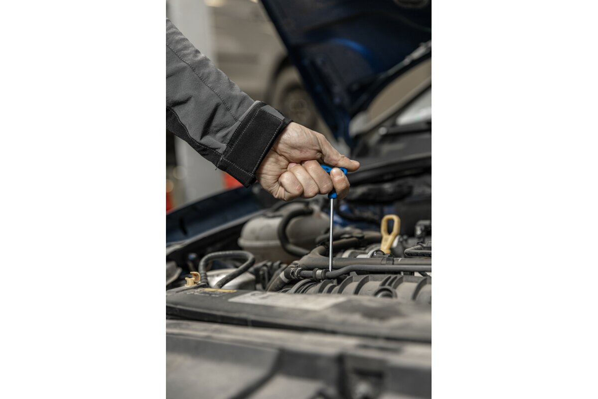 Hogert Hexagonal Wrenches type-T with ball, long 4
