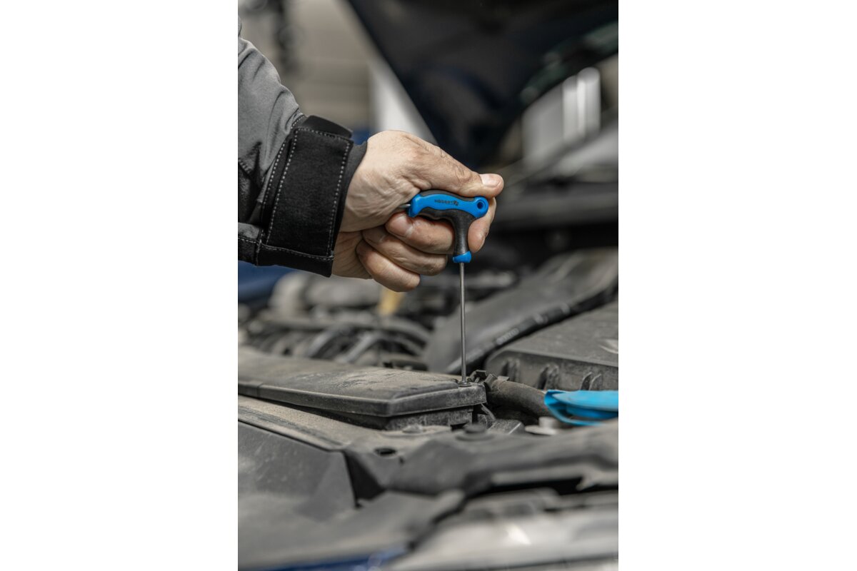 Hogert Hexagonal Wrenches type-T with ball, long 4
